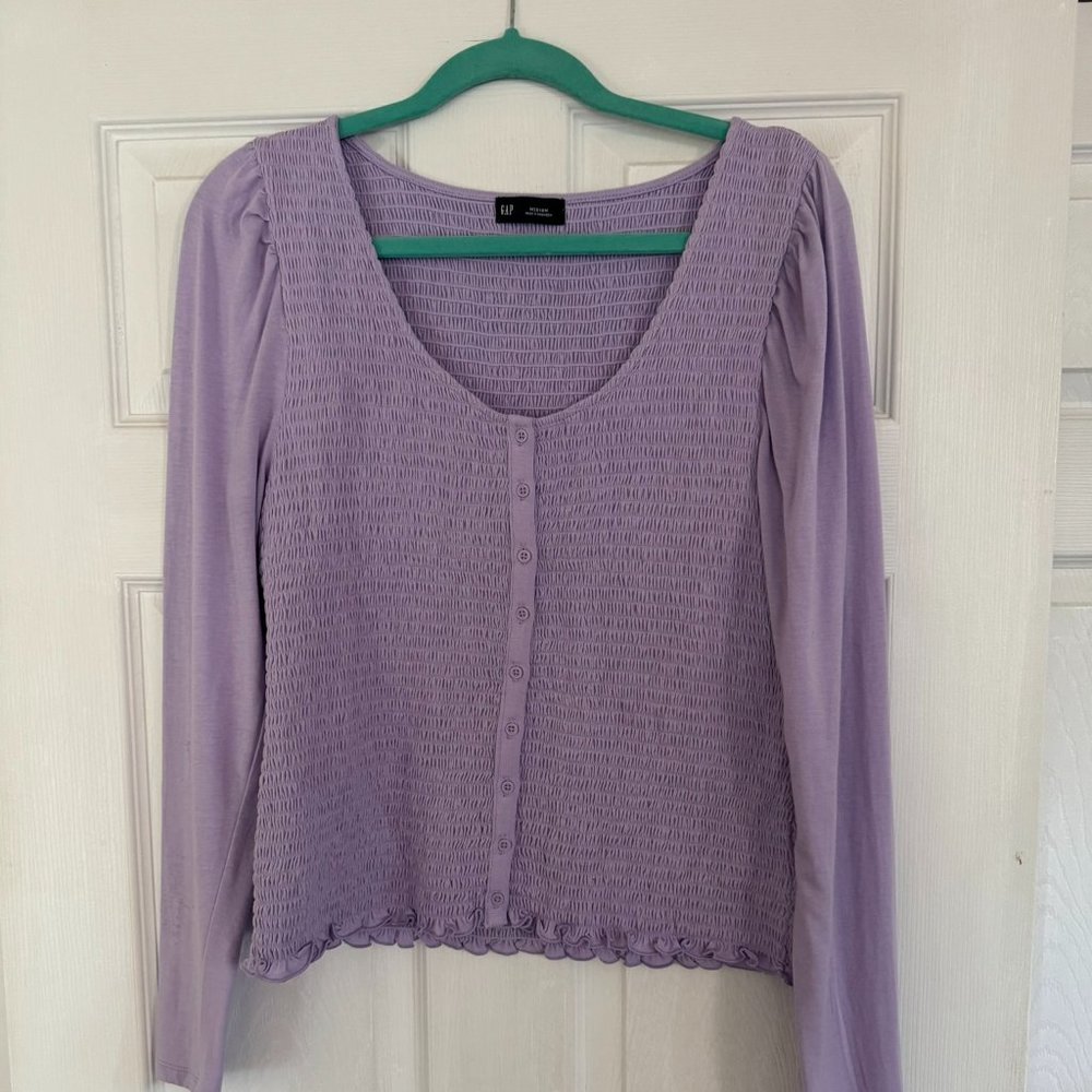 Lilac Gap Blouse